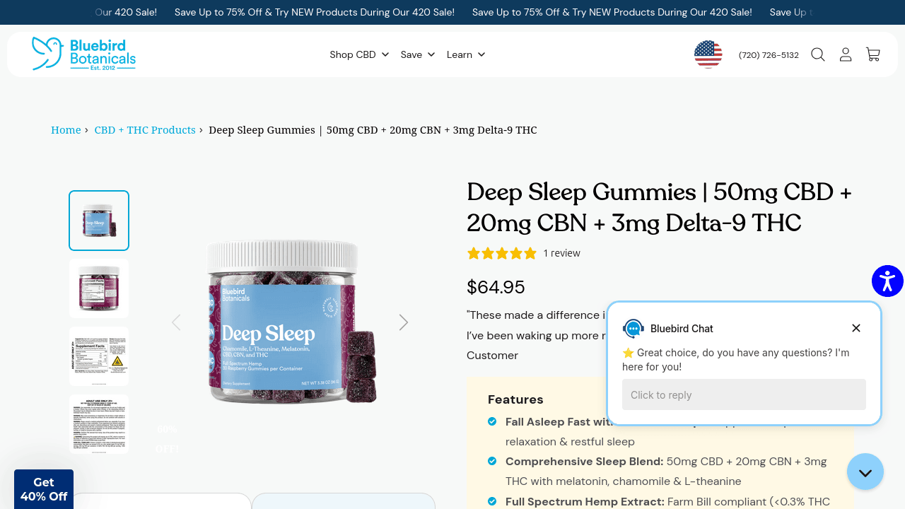 Deep Sleep Gummies thumbnail