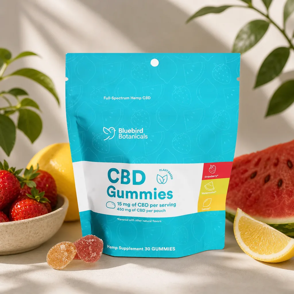 Bluebird Botanicals Full Spectrum CBD Gummies