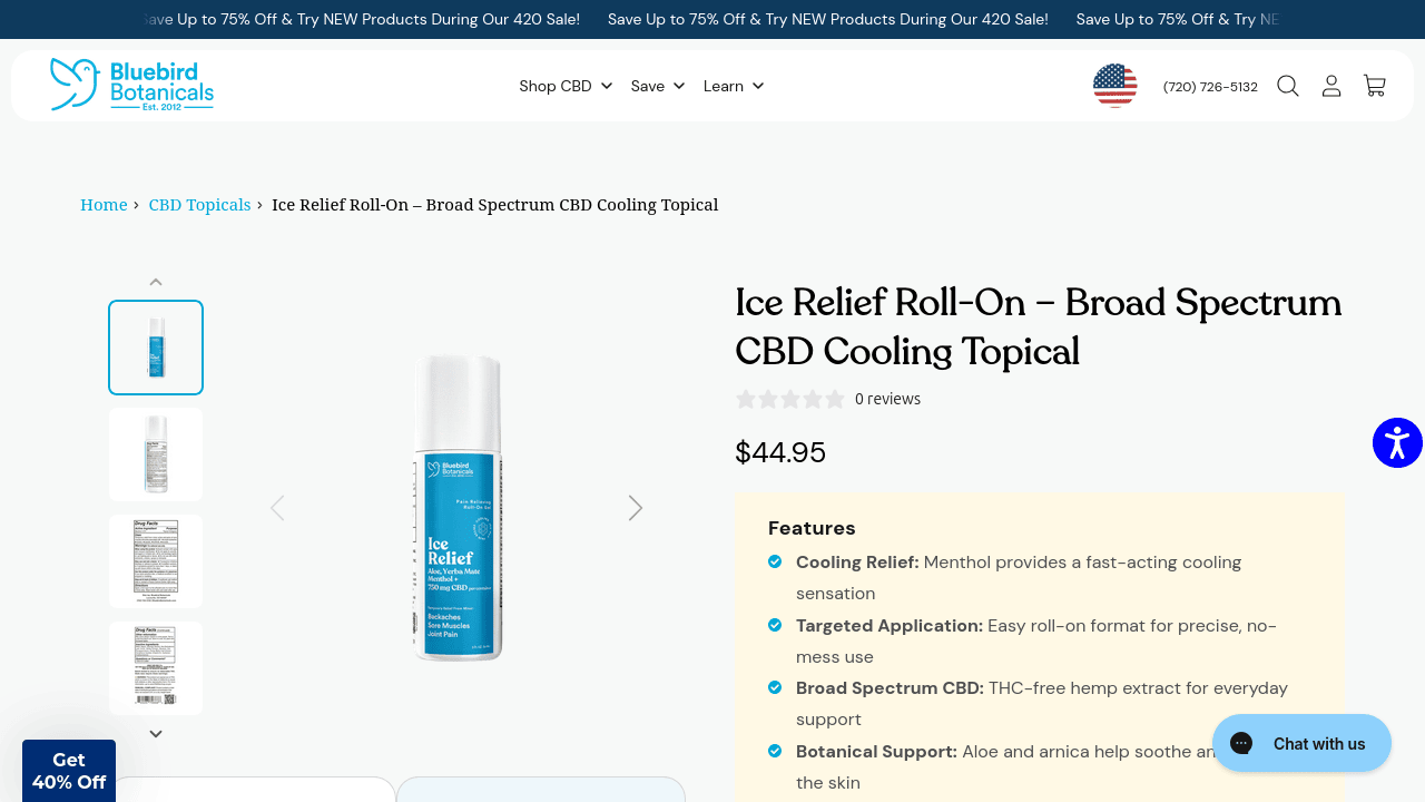 Ice Relief Roll-On thumbnail