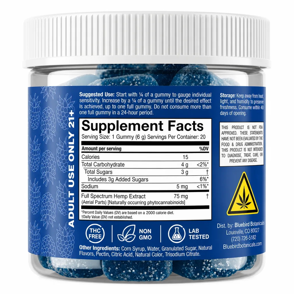 Lift Gummies – Blue Raspberry thumbnail