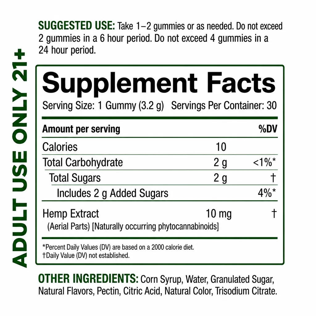 Lift Gummies – Blue Raspberry thumbnail