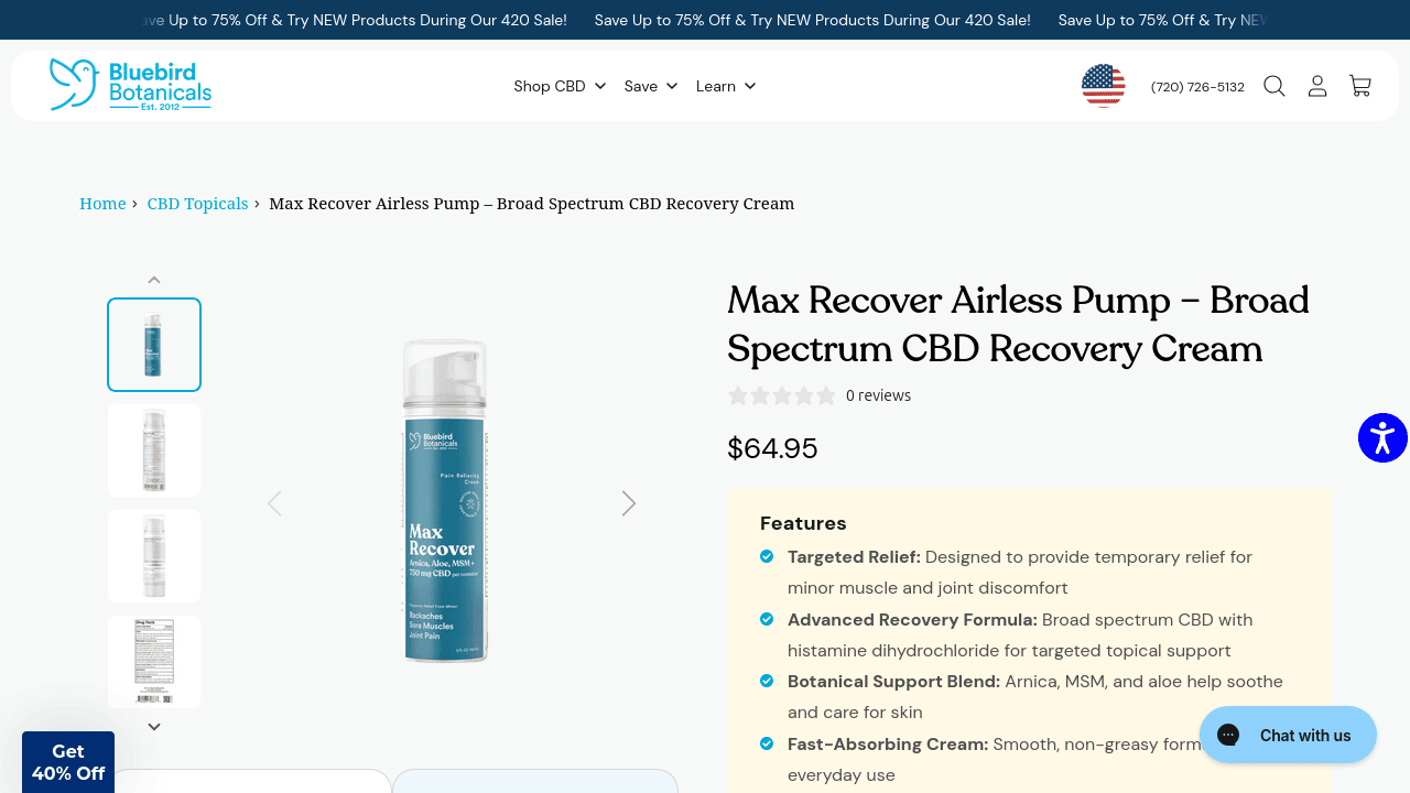 Max Recover Airless Pump thumbnail