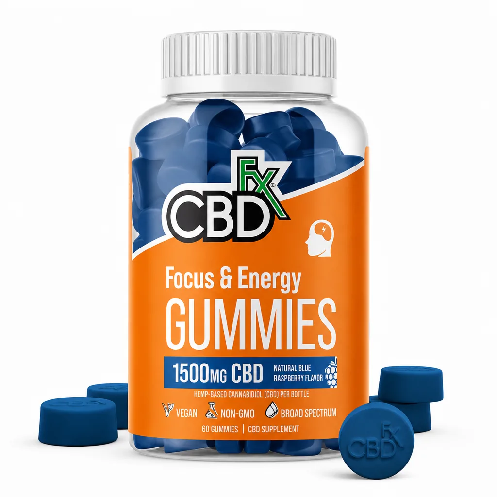 CBDfx CBD Gummies for Focus & Energy