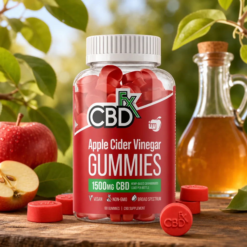 CBDfx CBD Gummies with Apple Cider Vinegar