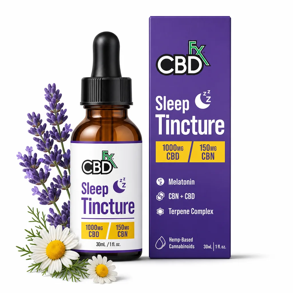 CBDfx CBD Oil Sleep Tincture