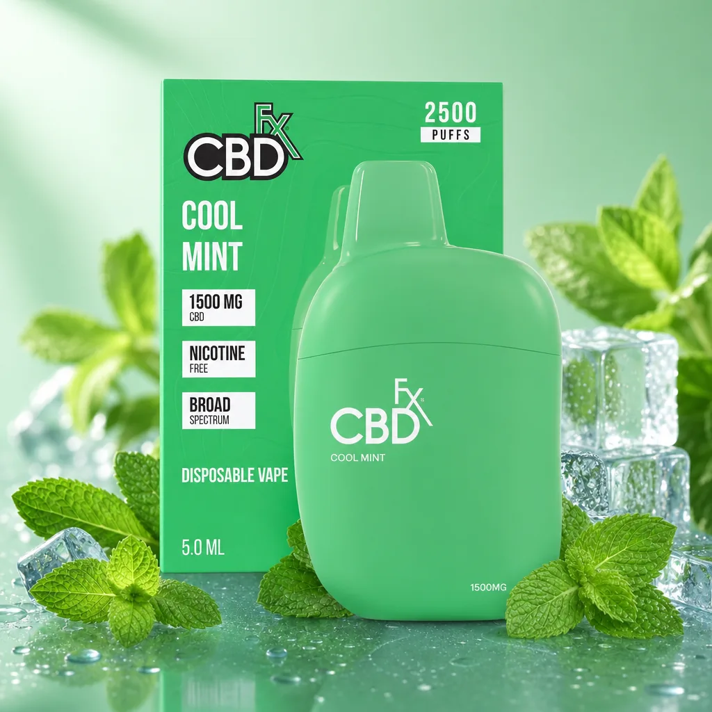 CBDfx Cool Mint CBD Vape Pen
