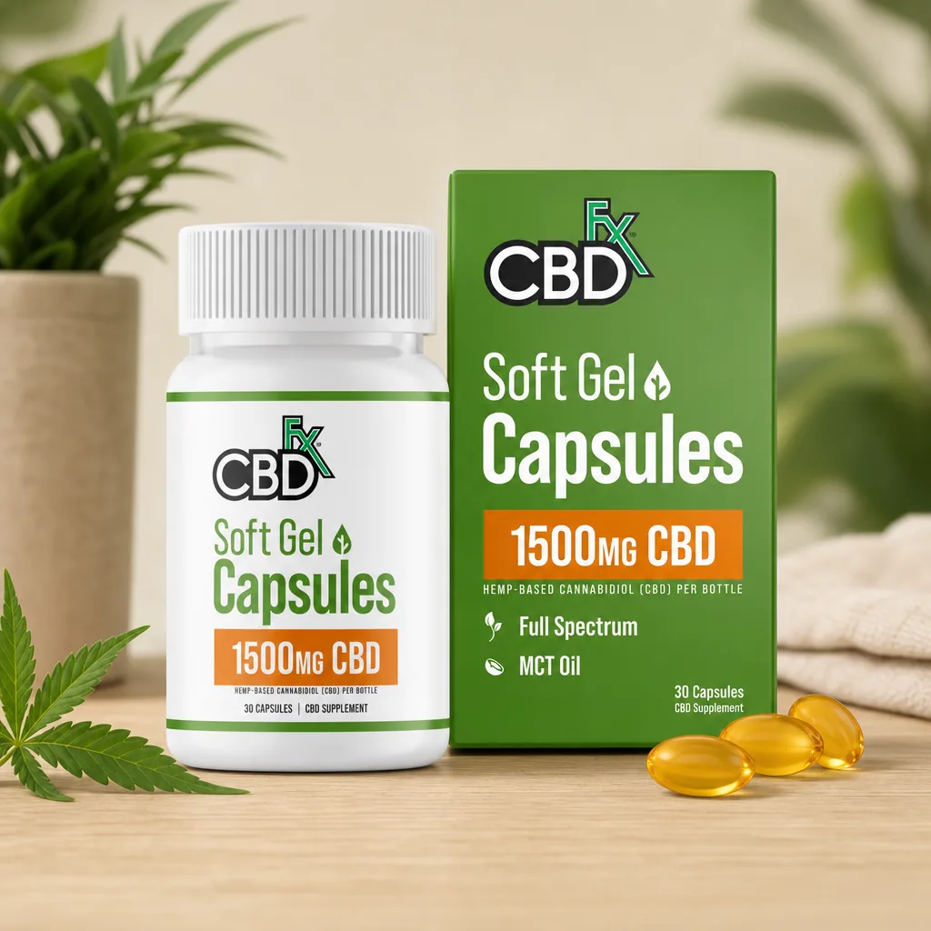 CBDfx Full Spectrum CBD Capsules