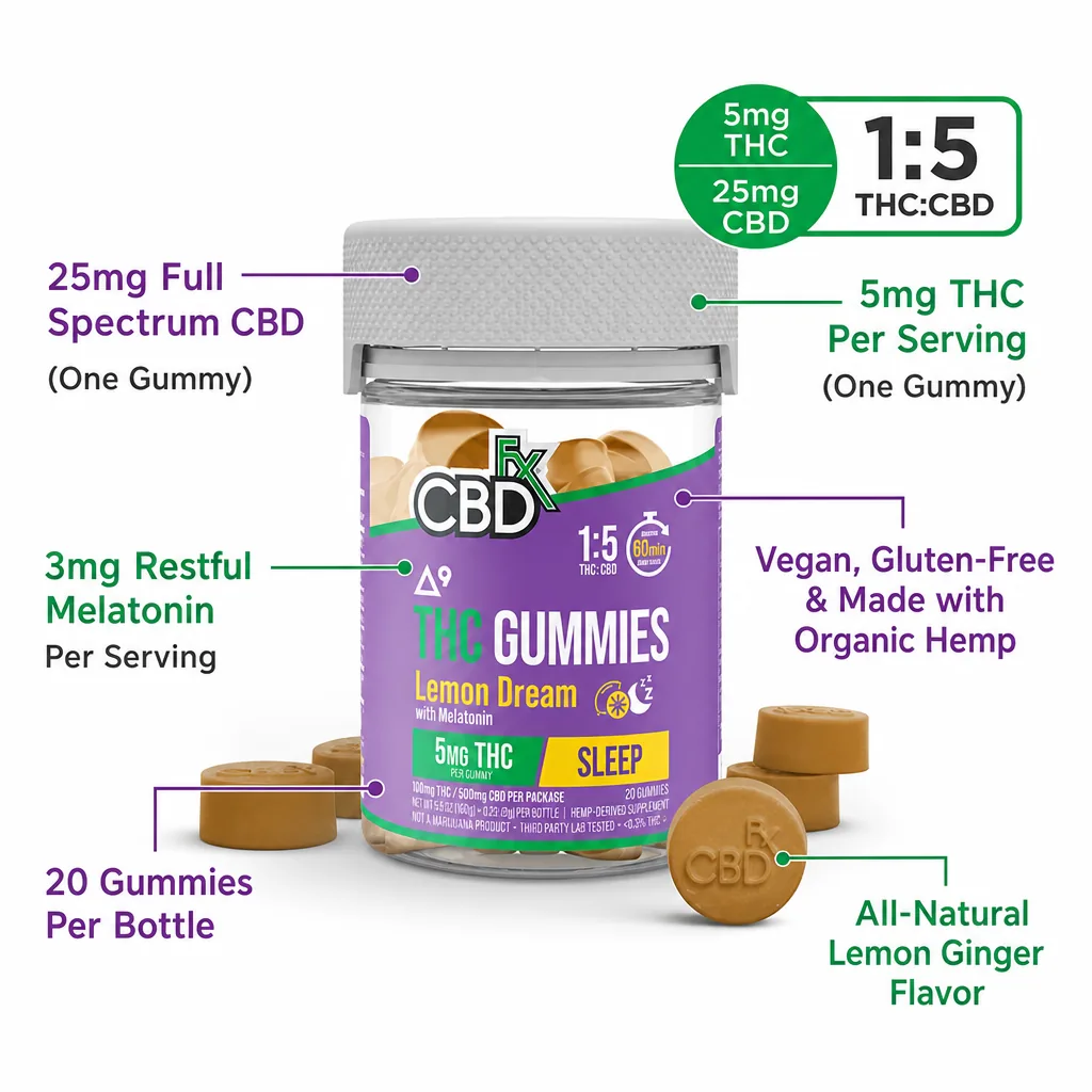 Lemon Dream Gummies thumbnail