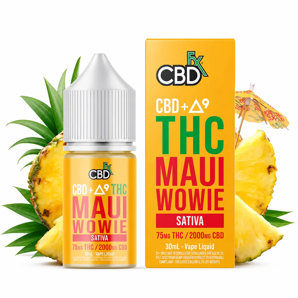 CBDfx Maui Wowie Sativa Vape Juice