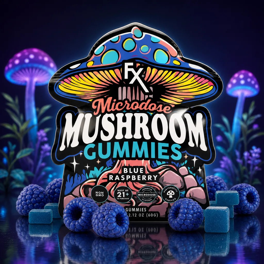 CBDfx Microdose Mushroom Gummies
