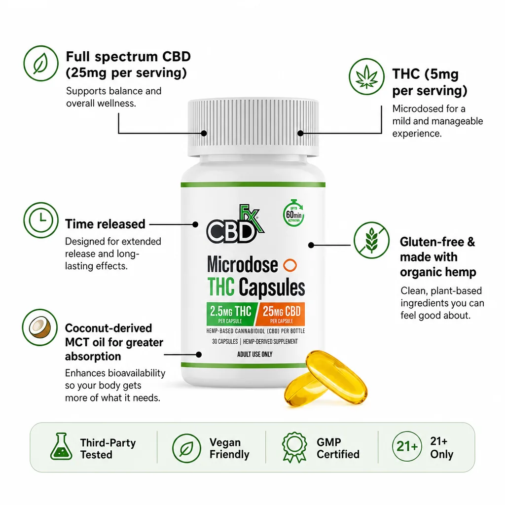 Microdose THC Capsules thumbnail
