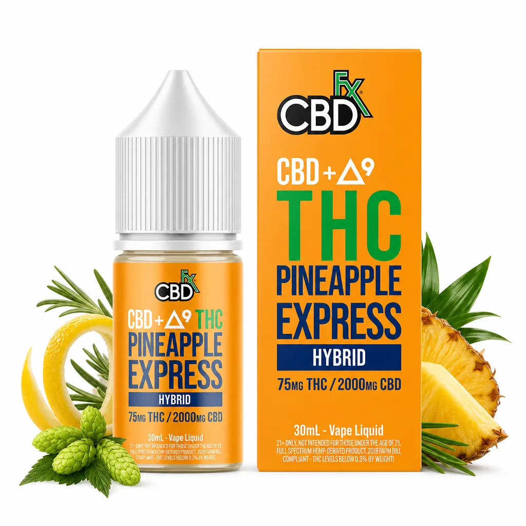 CBDfx Pineapple Express Hybrid Vape Juice