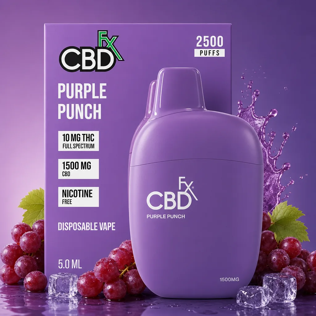 CBDfx Purple Punch THC Vape Pen
