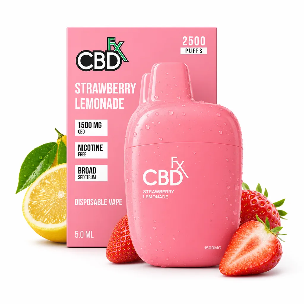 CBDfx Strawberry Lemonade CBD Vape Pen