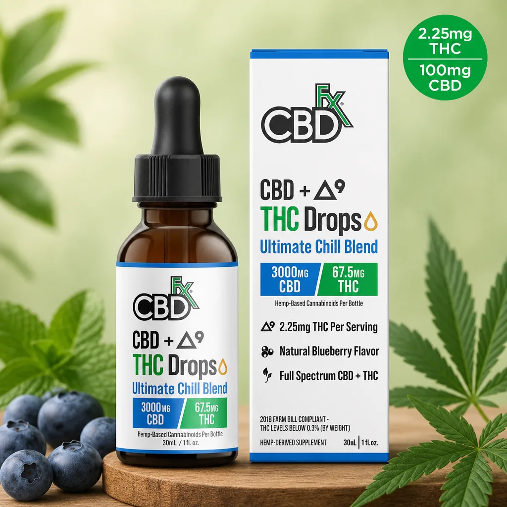 Ultra Full Spectrum CBD Tincture for Chill + THC thumbnail