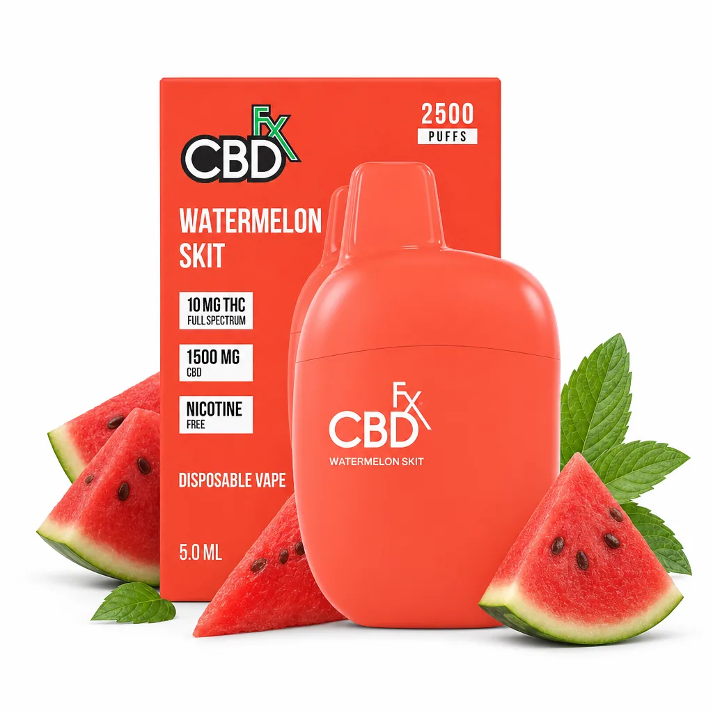 CBDfx Watermelon Skit THC Vape Pen