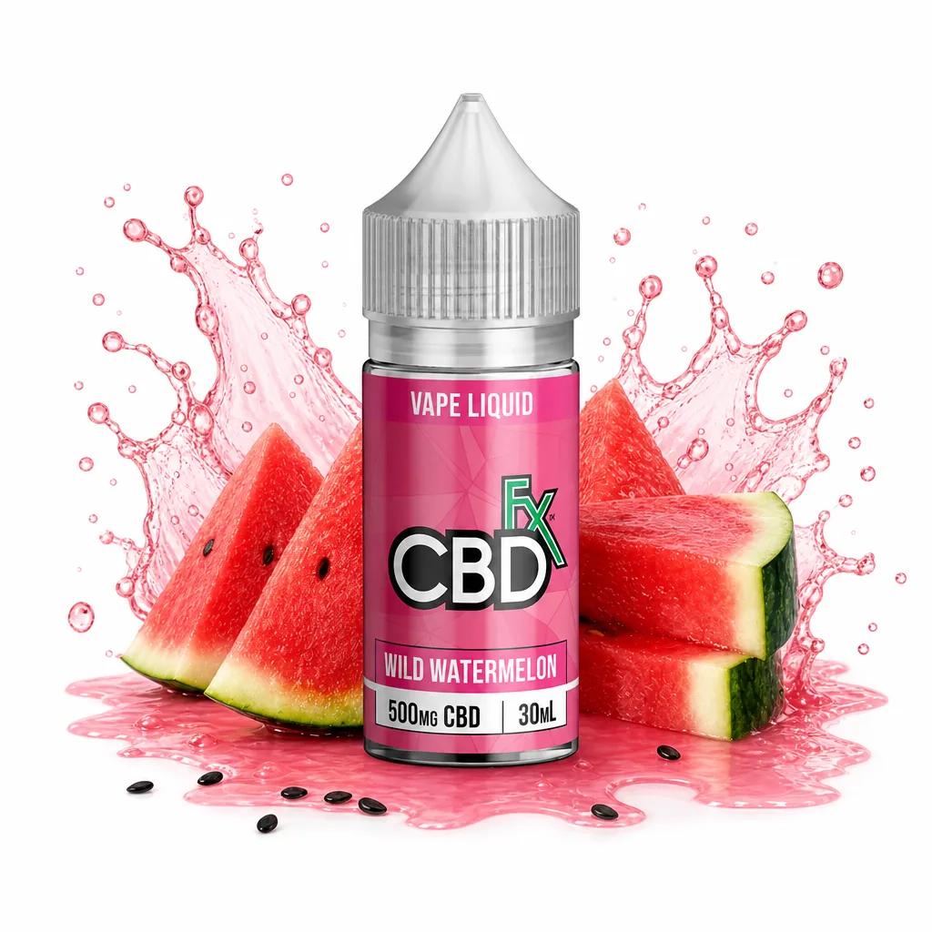 CBDfx Wild Watermelon CBD Vape Juice