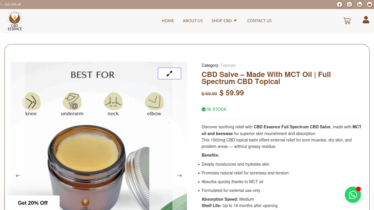 CBD Salve thumbnail