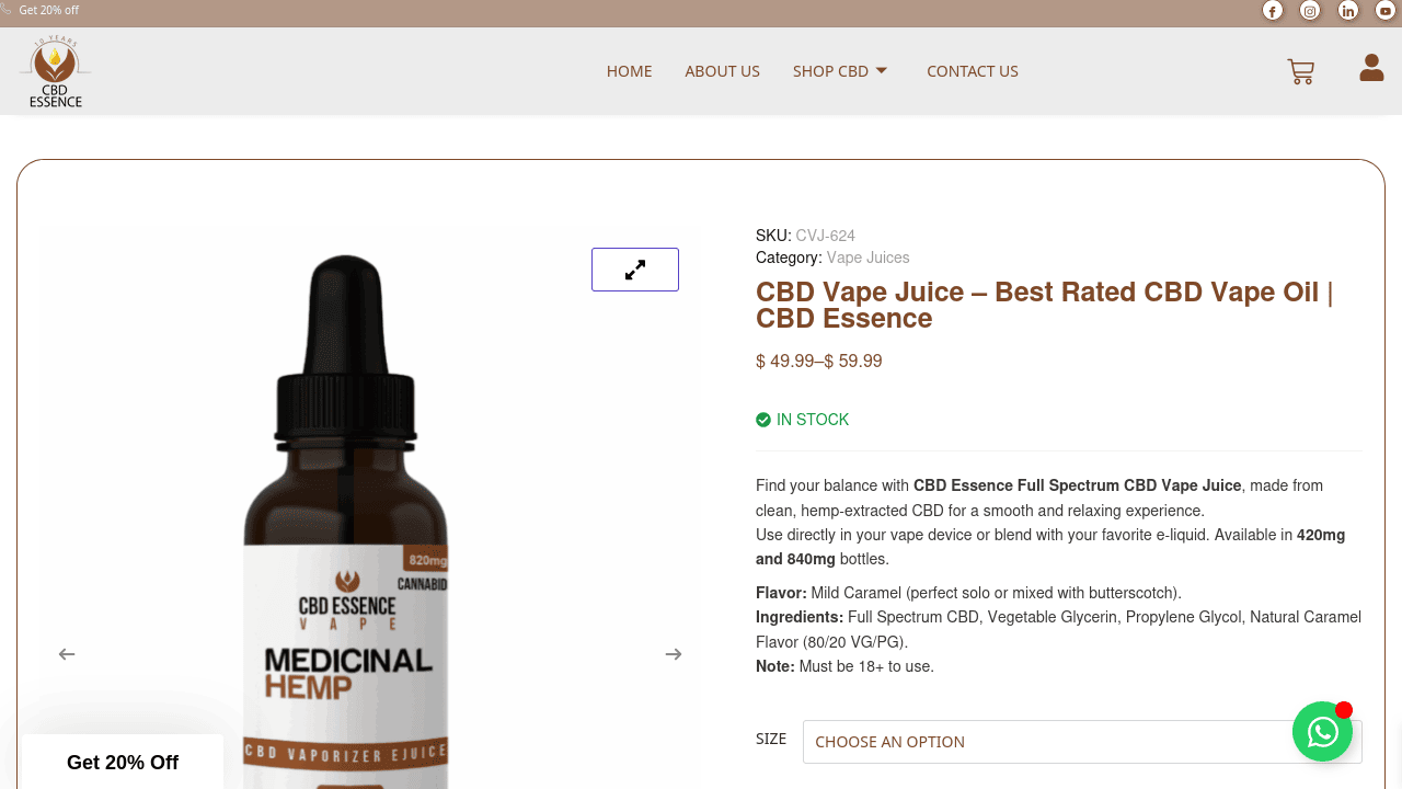 CBD Vape Juice thumbnail