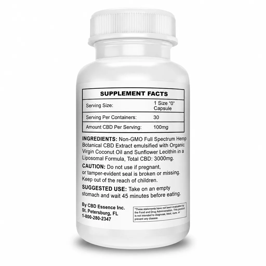 Extra Strength CBD Capsules thumbnail