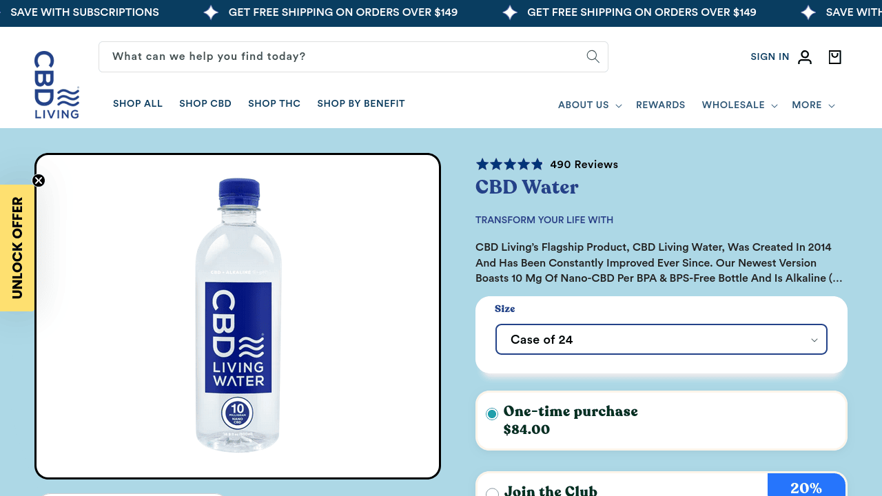 CBD Water thumbnail