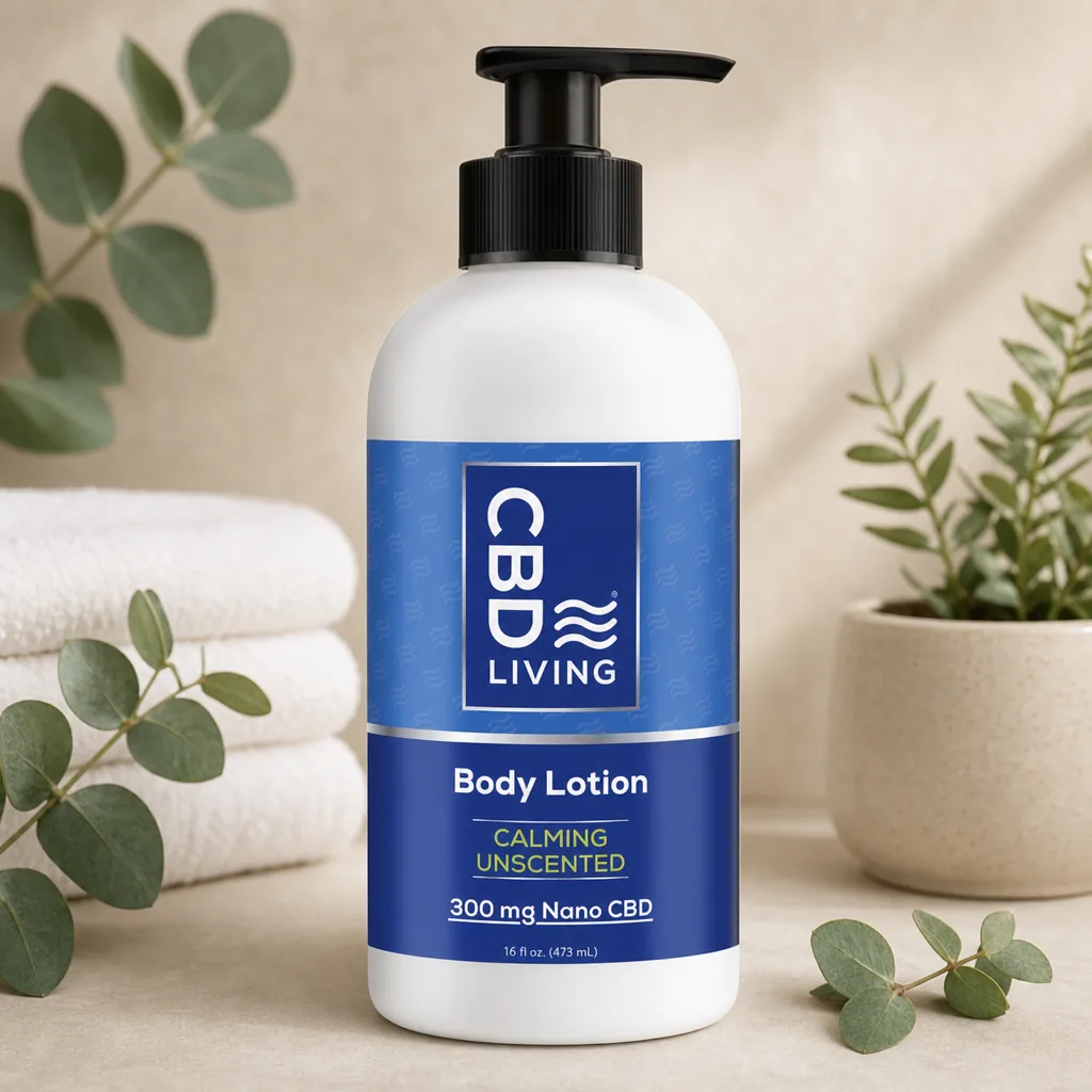 Living CBD Lotion Unscented
