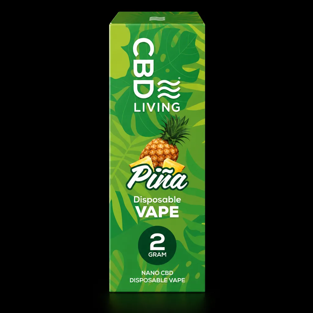 Living CBD Pina Colada Disposable Vape