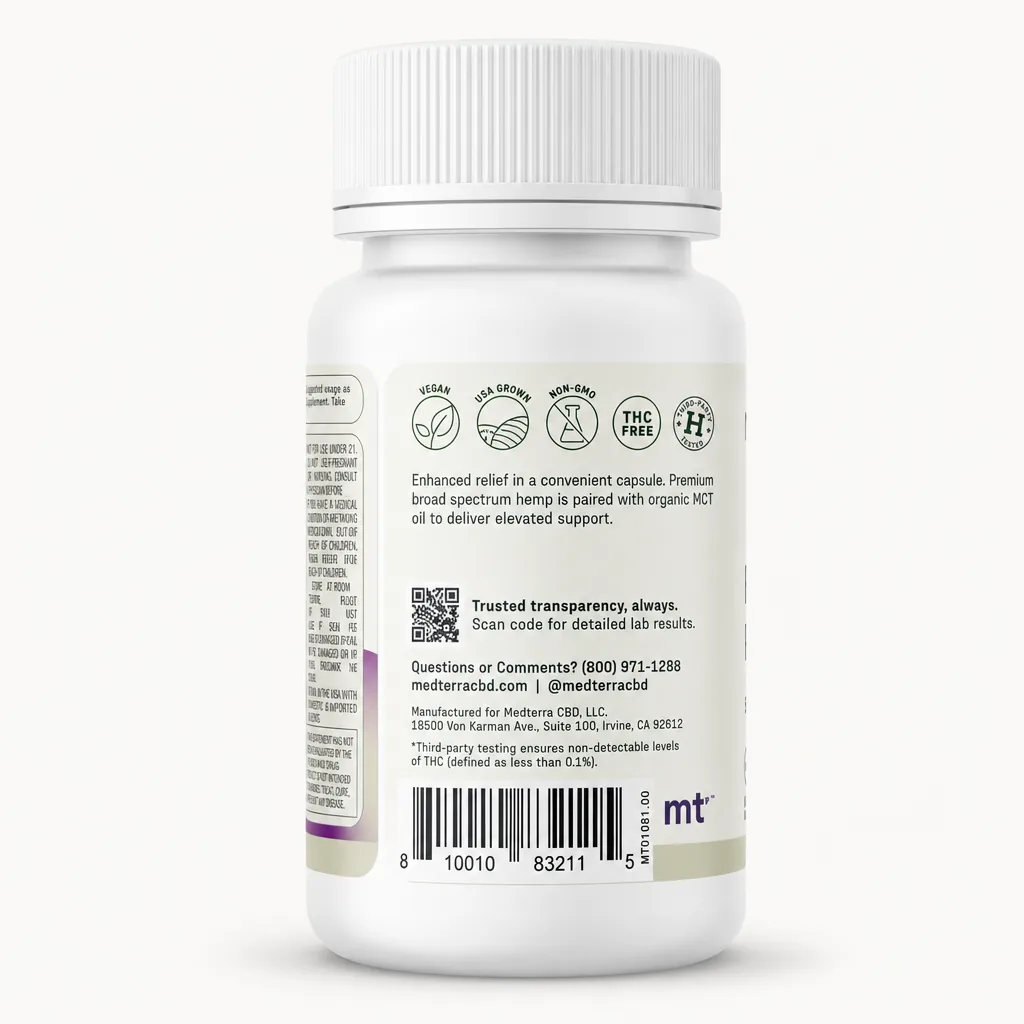 Enhanced Relief Broad Spectrum Capsules thumbnail