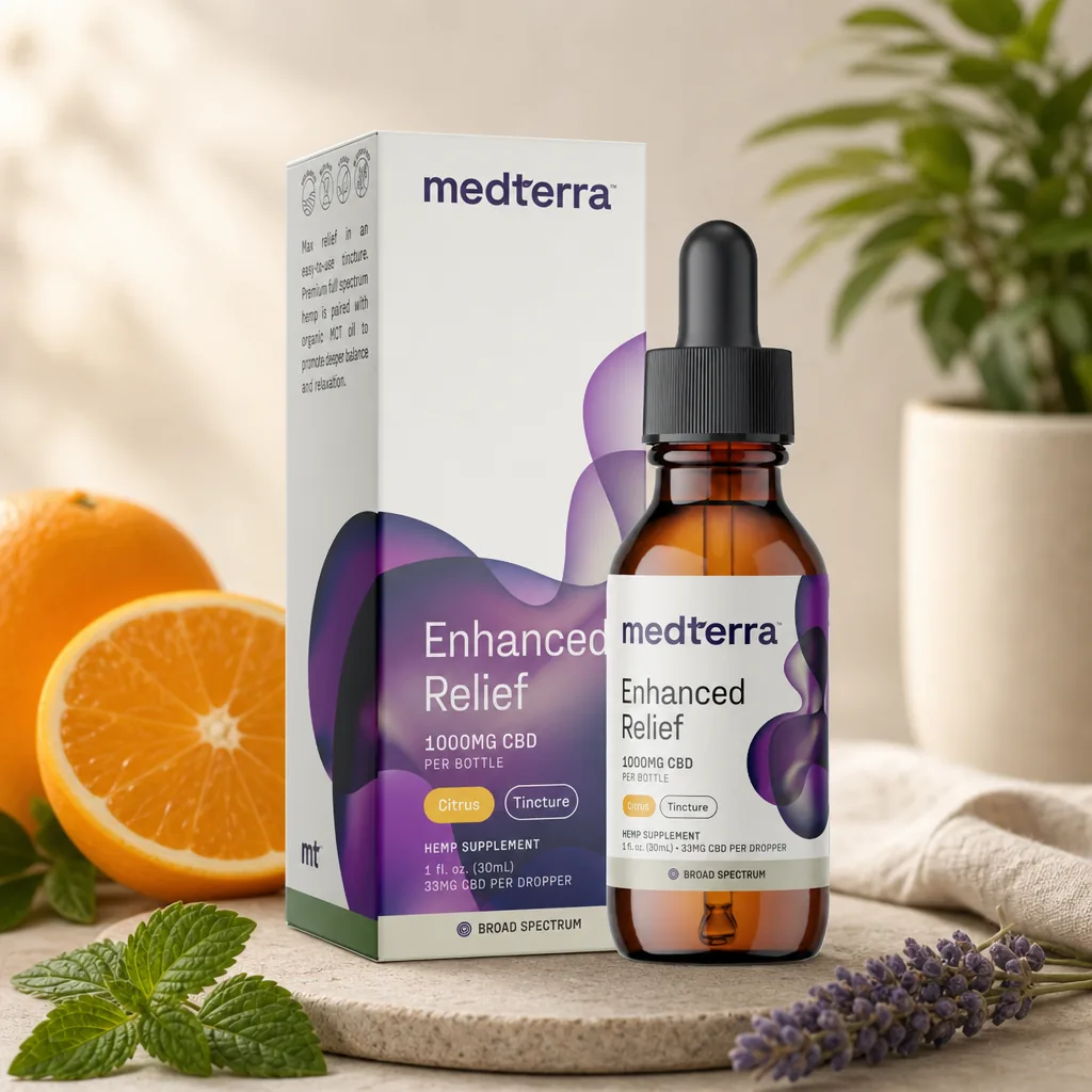 Medterra Enhanced Relief Broad Spectrum CBD Oil
