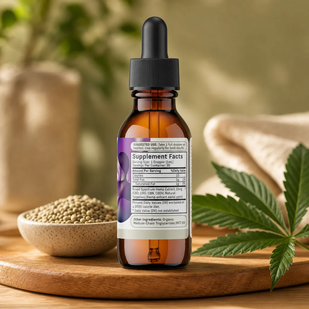 Enhanced Relief Broad Spectrum CBD Oil thumbnail