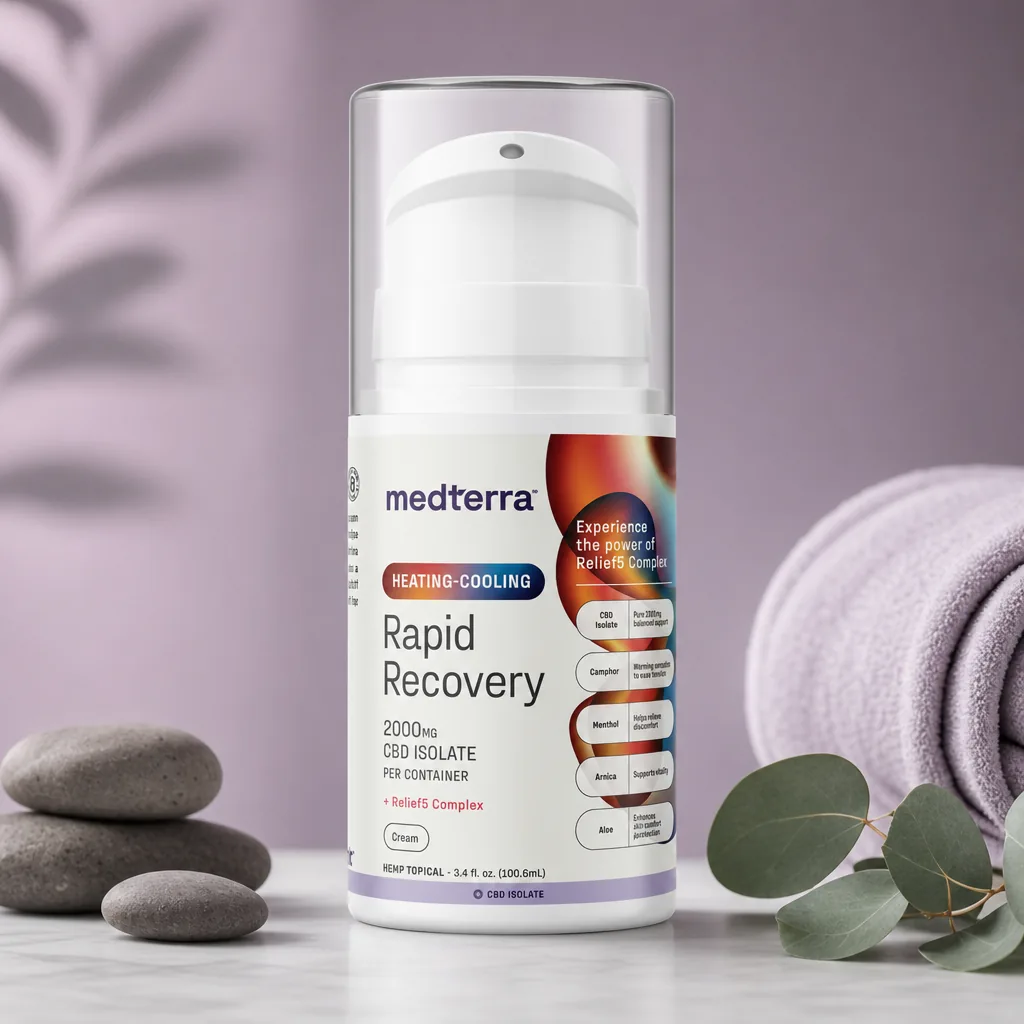 Medterra Heating-Cooling Rapid Recovery CBD Cream