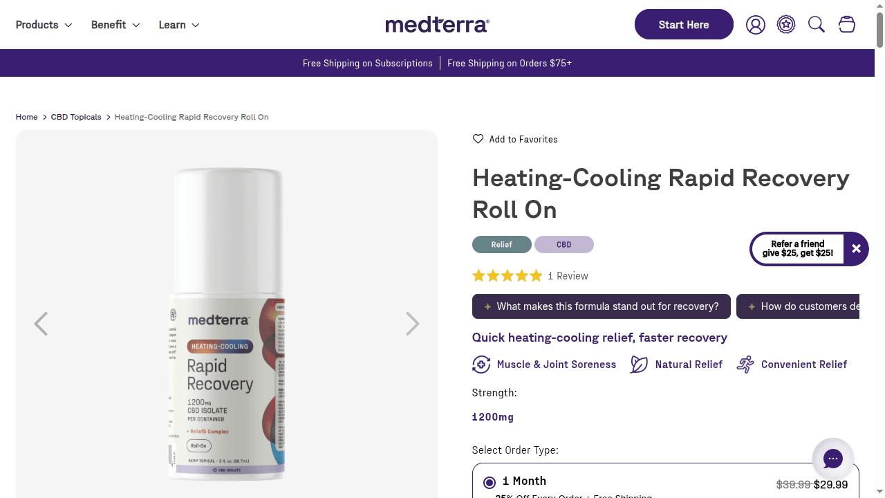 Heating-Cooling Rapid Recovery Roll On thumbnail