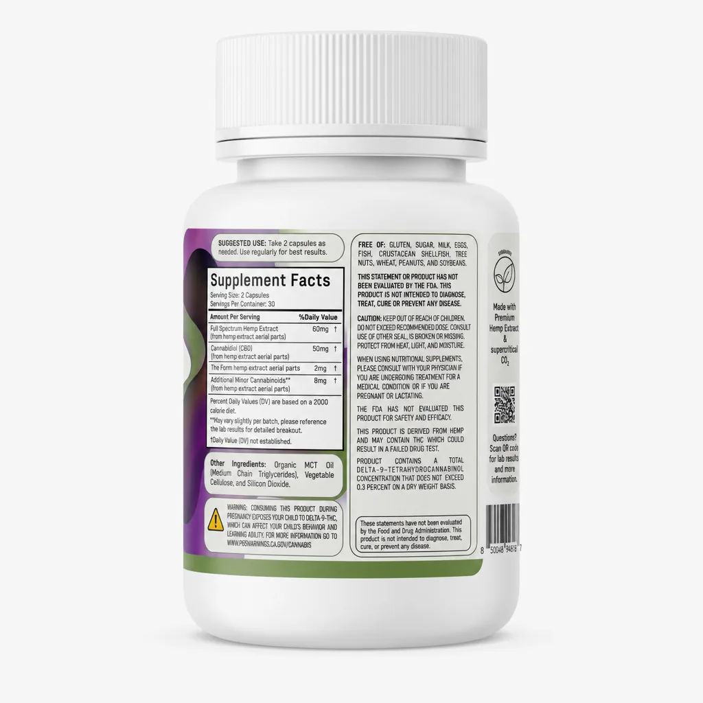 Max Relief Full Spectrum Capsules thumbnail