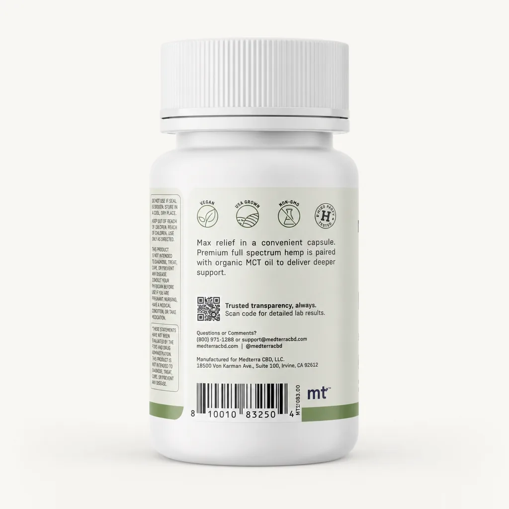 Max Relief Full Spectrum Capsules thumbnail