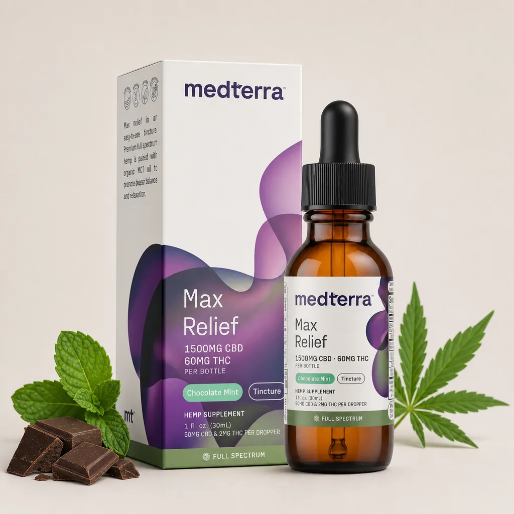 Medterra Max Relief Full Spectrum CBD Oil