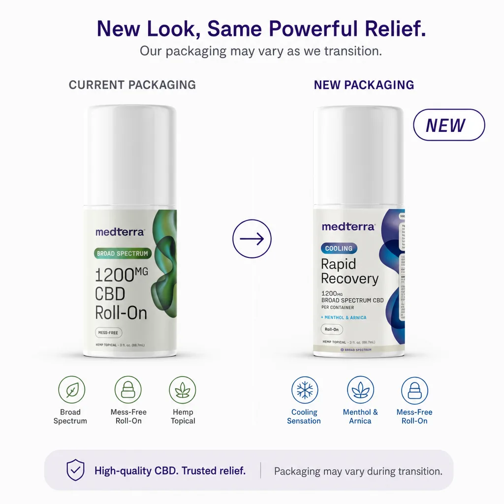 Rapid Recovery Cooling 1200mg CBD Roll On thumbnail