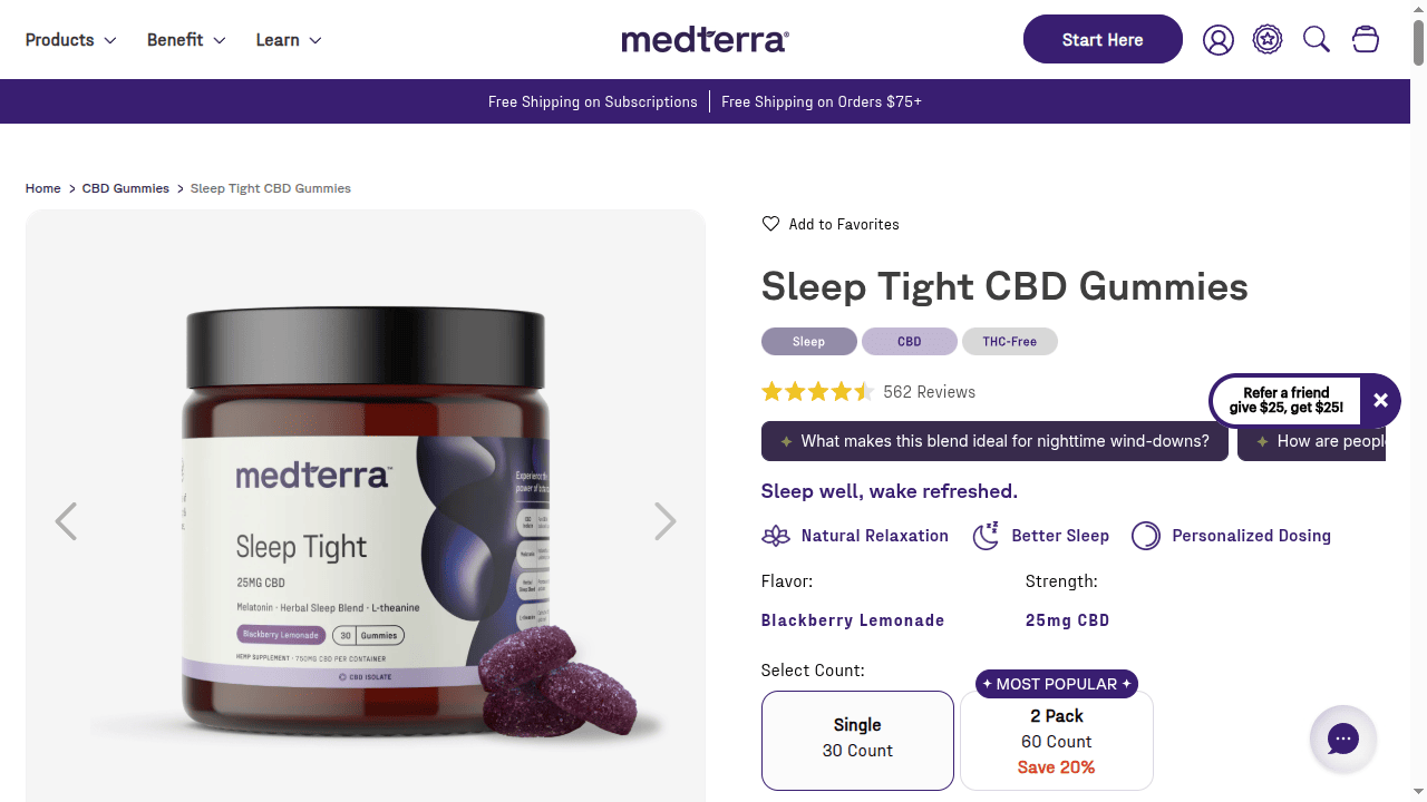 Sleep Tight CBD Gummies thumbnail