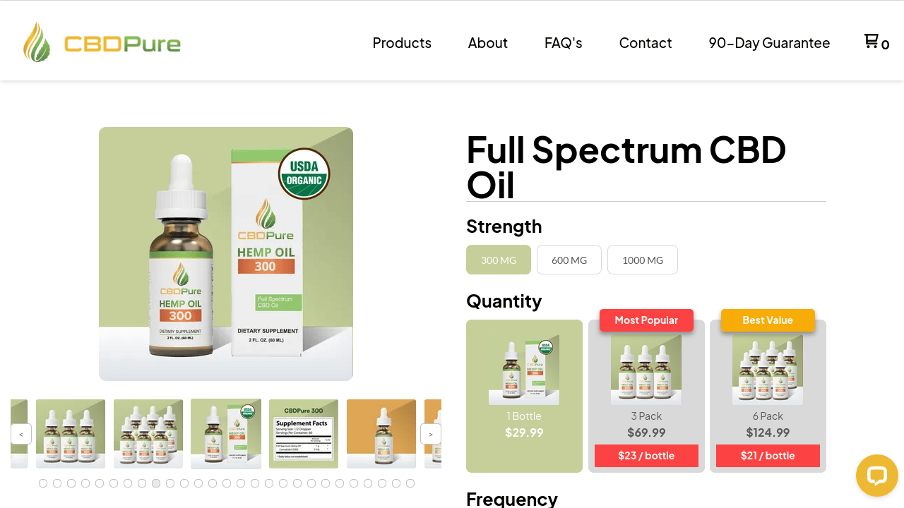 CBDPure Full-Spectrum CBD Oil thumbnail