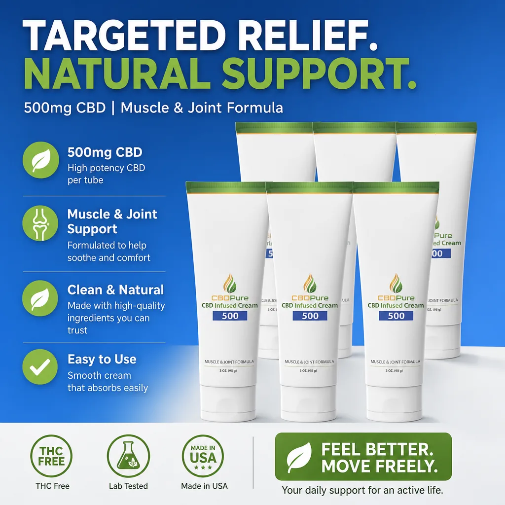 CBDPure Muscle & Joint Cream thumbnail