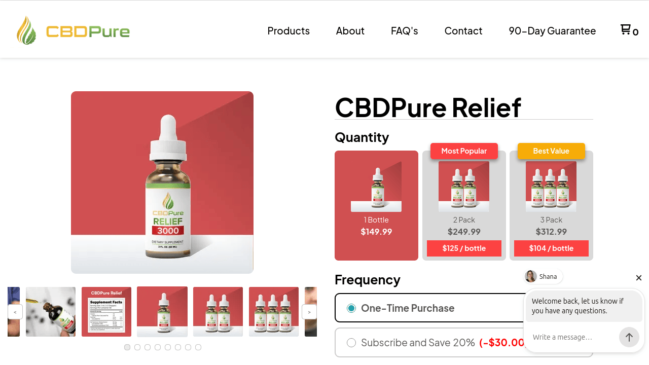 CBDPure Relief thumbnail