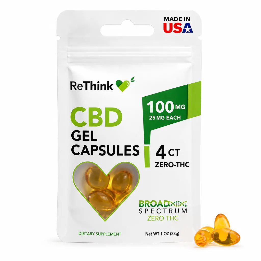 ReThink CBD Gel Capsules