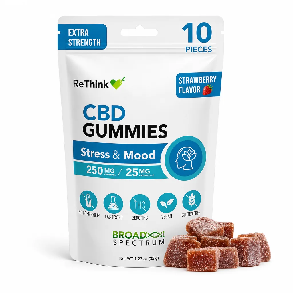 ReThink CBD Gummies for Stress & Mood